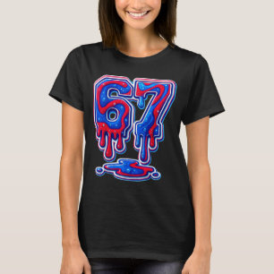 67 Meme Funny Six Seven For Boys And Girls Cool  T-Shirt