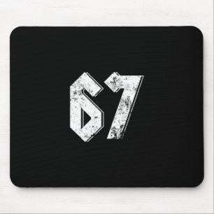 67 Meme Funny Six Seven Meme 6 7 Mouse Mat