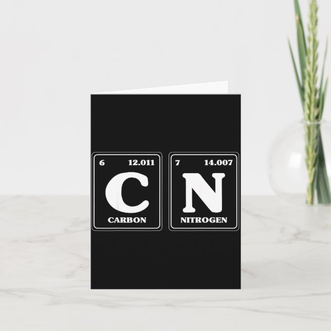 67 Meme Funny Teacher Science Periodic Table Retro Card (Front)