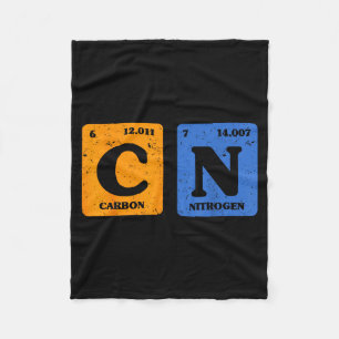 67 Meme Funny Teacher Science Periodic Table Retro Fleece Blanket