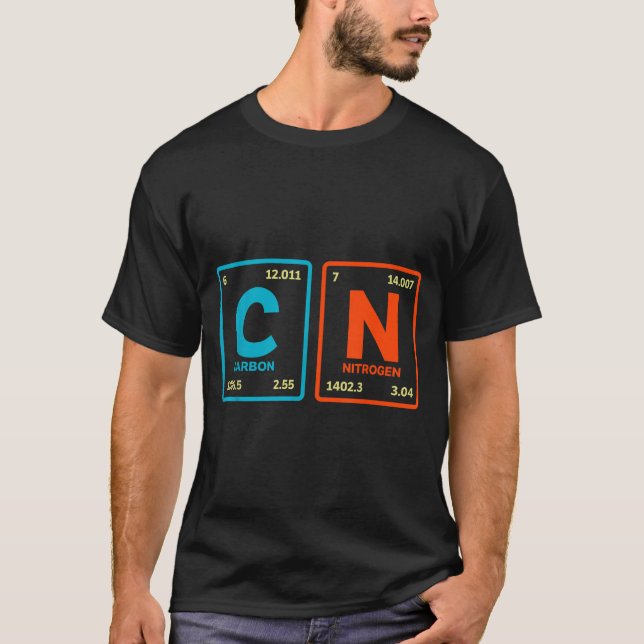 67 Meme Funny Teacher Science Periodic Table Retro T-Shirt (Front)