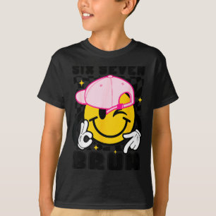 67 meme gen alpha slang 6 7 six seven bruh boys T-Shirt