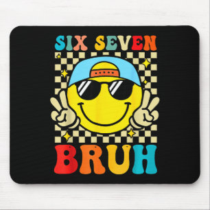 67 Meme Gen Alpha Slang 6 7 Six Seven Bruh Funny B Mouse Mat