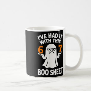67 Meme Halloween Costume 6 7 Funny Boo Sheet Six Coffee Mug