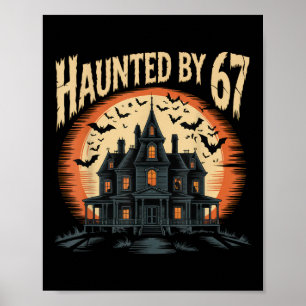 67 Meme Halloween Costume Haunted _1  Poster