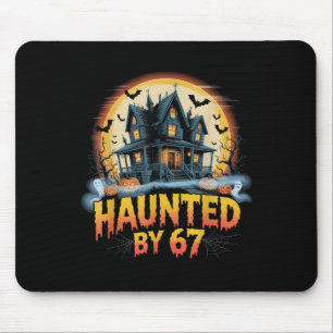 67 Meme Halloween Costume Haunted _2  Mouse Mat