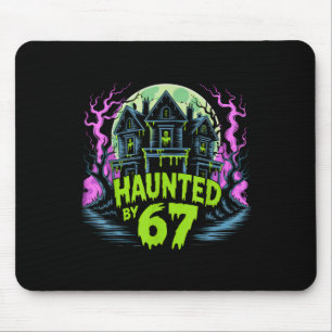 67 Meme Halloween Costume Haunted _4  Mouse Mat