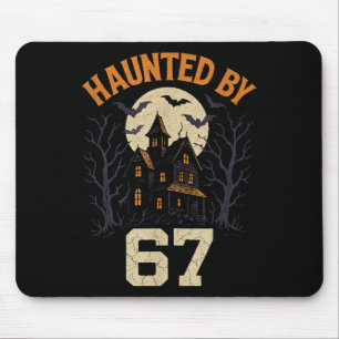 67 Meme Halloween Costume Haunted By 6-7 Brainrot Mouse Mat