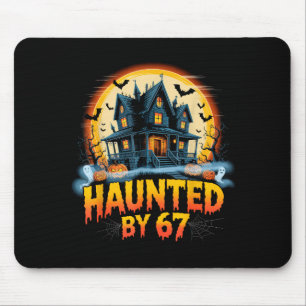 67 Meme Halloween Costume Haunted By 6-7 Brainrot Mouse Mat