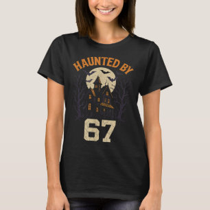 67 Meme Halloween Costume Haunted By 6-7 Brainrot T-Shirt
