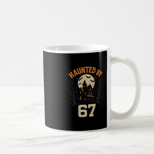 67 Meme Halloween Costume Haunted  Coffee Mug (Right)