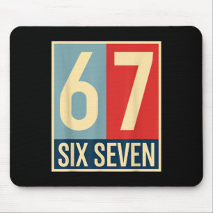 67 Meme Hope Poster Style Mouse Mat