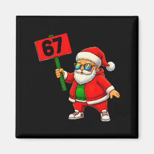67 Meme Humor 6-7 Funny Six Seven Christmas Magnet