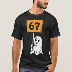 67 Meme Humor 6-7 Six Seven Halloween T-Shirt