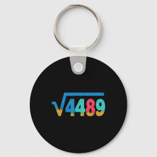 67 Meme Ice Cream Drip Square Root 4489 Slang Math Key Ring