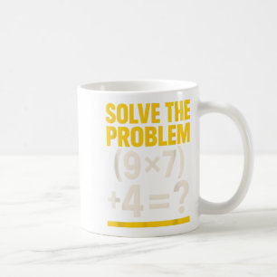 67 Meme Math Teacher Funny School 6-7 Brain Rot Si Coffee Mug