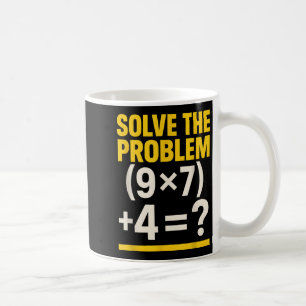 67 Meme Math Teacher Funny School 6-7 Brain Rot Si Coffee Mug