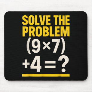 67 Meme Math Teacher Funny School 6-7 Brain Rot Si Mouse Mat