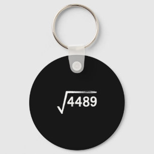 67 Meme Math Teacher Square Root 4489 Key Ring