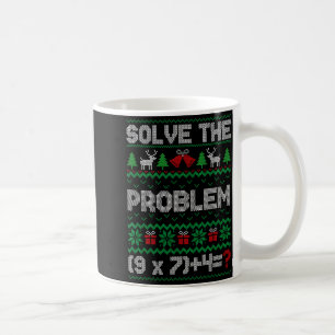 67 Meme Pemdas Math Joke Teacher Ugly Christmas Sw Coffee Mug