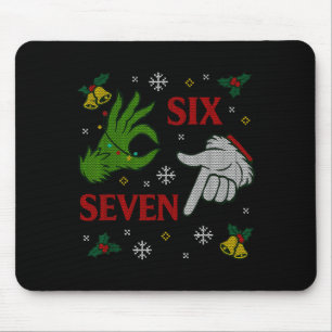 67 Meme Santa Hands Christmas Ugly Sweater Xmas Ce Mouse Mat