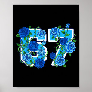 67 Meme School Wildflowers Floral Colorful Flowers Poster