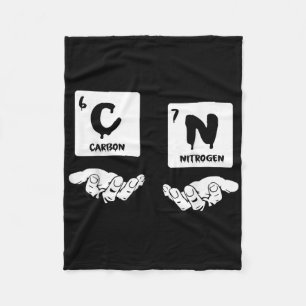 67 Meme Science Chemistry Nerd Periodic Table Humo Fleece Blanket