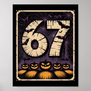 67 Meme Shirt Poster