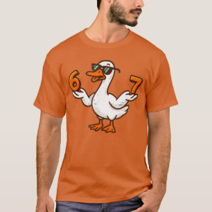 67 Meme Silly Goose 6 7 Funny Si Seven 67 Gen Alph T-Shirt