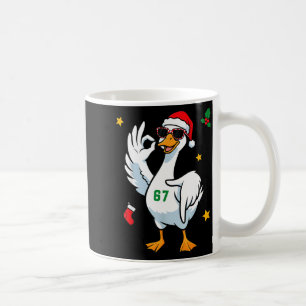 67 Meme Silly Goose 6 7 Funny Six Seven Christmas  Coffee Mug