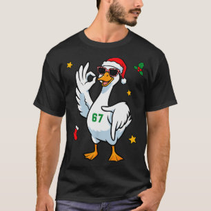 67 Meme Silly Goose 6 7 Funny Six Seven Christmas T-Shirt