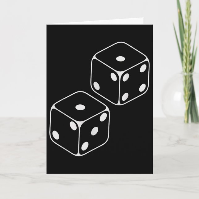 67 Meme Six Seven 6–7 Funny Dice _1  Card (Front)