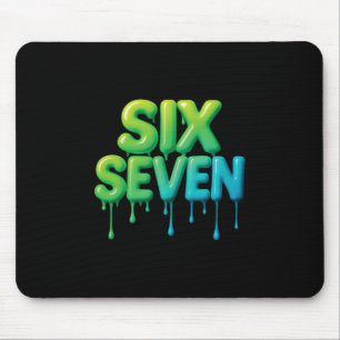 67 Meme Six Seven 6-7 Funny Internet Joke Viral Tr Mouse Mat
