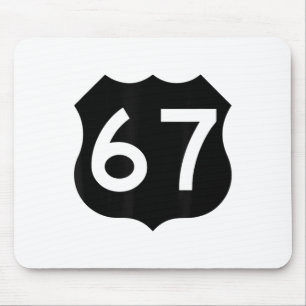 67 Meme Six Seven 6-7 Funny Internet Joke Viral Tr Mouse Mat