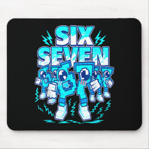 67 Meme Six Seven 6 7 Italian Brainrot Birthday Ki Mouse Mat