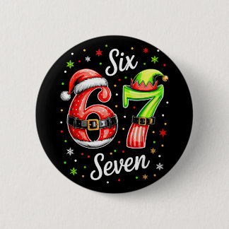67 Meme Six Seven 6 7 Kids Women Men Boys Girls Ch 6 Cm Round Badge
