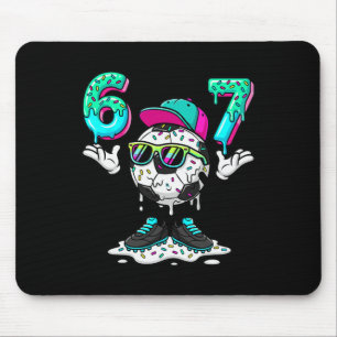 67 Meme Six Seven 6 7 Meme Funny Soccer Drip Mouse Mat