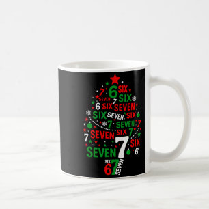 67 Meme Six Seven Boys Girls Kids Christmas Tree Coffee Mug