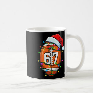 67 Meme Six Seven Football Santa Funny Christmas M Coffee Mug