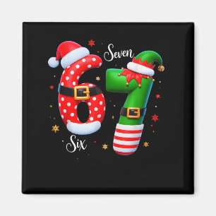67 Meme Six Seven For Kids Women Men Boys Girls Ch Magnet