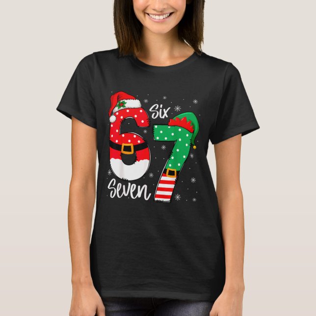 67 Meme Six Seven For Kids Women Men Boys Girls Ch T-Shirt (Front)