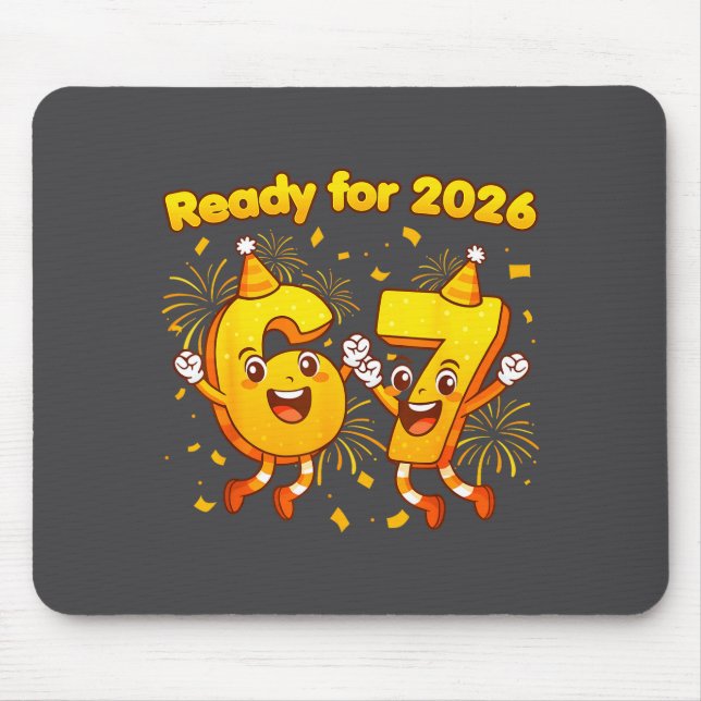 67 Meme Six Seven For Kids Women Men Boys Girls Ne Mouse Mat (Front)