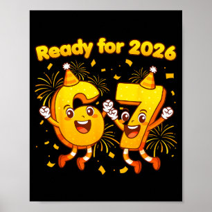 67 Meme Six Seven For Kids Women Men Boys Girls Ne Poster