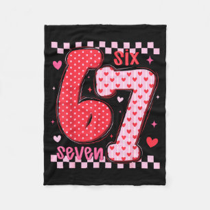 67 Meme Six Seven For Kids Women Men Boys Girls Va Fleece Blanket