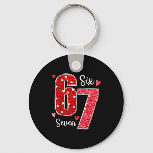 67 Meme Six Seven For Kids Women Men Boys Girls Va Key Ring