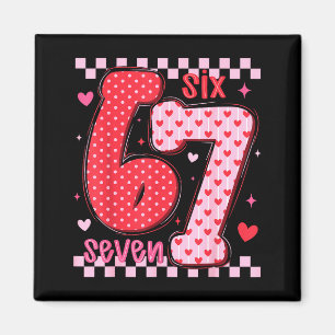 67 Meme Six Seven For Kids Women Men Boys Girls Va Magnet