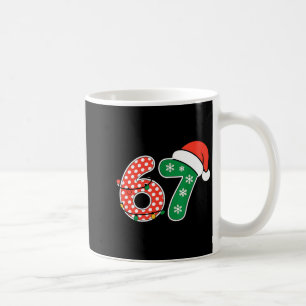 67 Meme Six Seven Funny Christmas 6 7 Meme Men Wom Coffee Mug