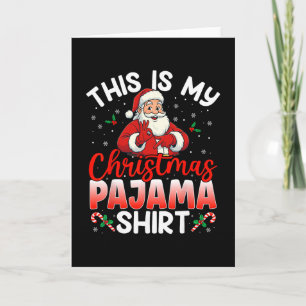 67 Meme Six Seven Funny Christmas Pajamas Santa Sh Card