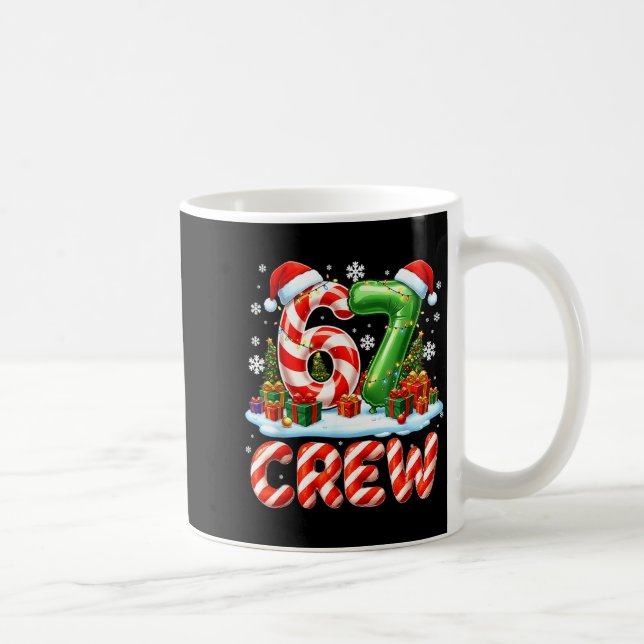 67 Meme Six Seven Funny Christmas Women Men Boys G Coffee Mug (Right)