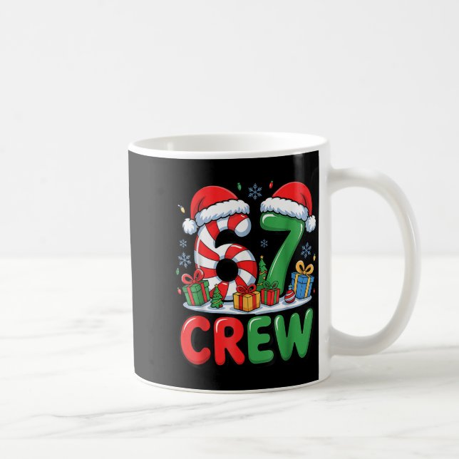 67 Meme Six Seven Funny Christmas Women Men Boys G Coffee Mug (Right)